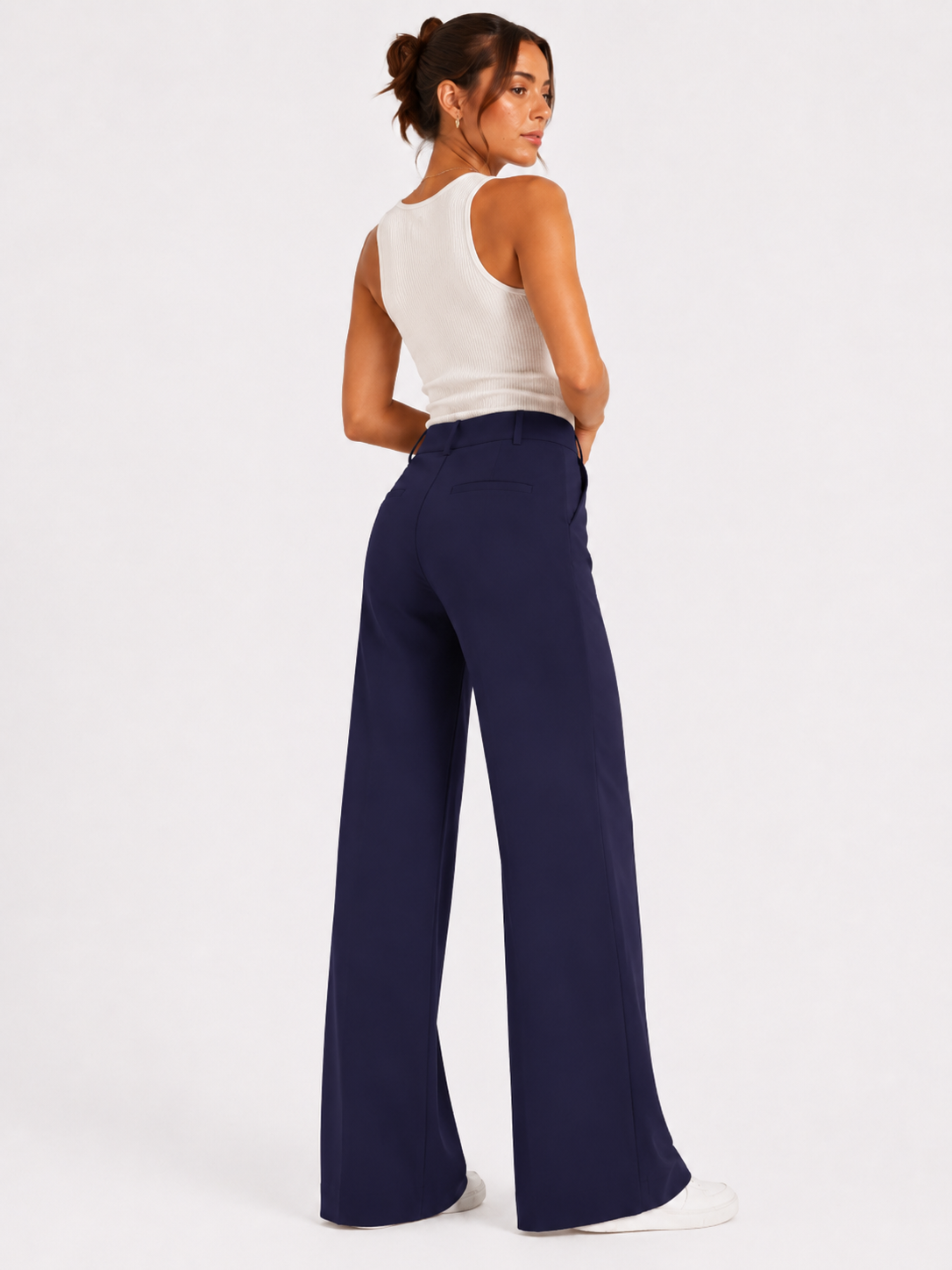 Aria - Pantalón de pierna ancha