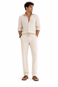 Santorini - Pantalón de lino premium
