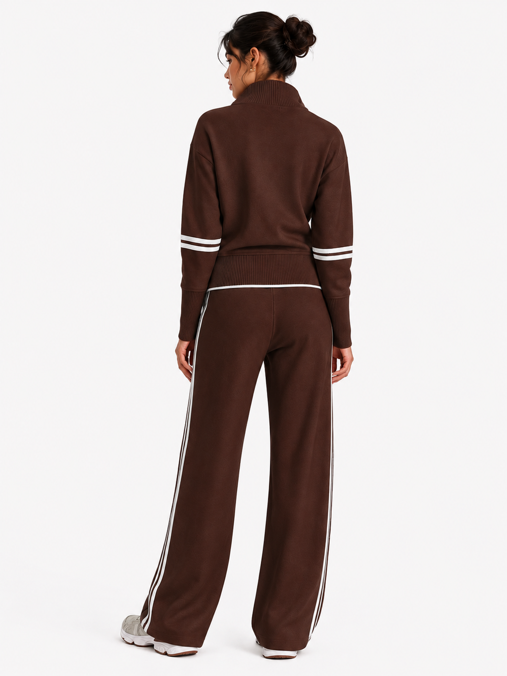 Velaris - Conjunto de dos piezas con pantalón de pierna ancha