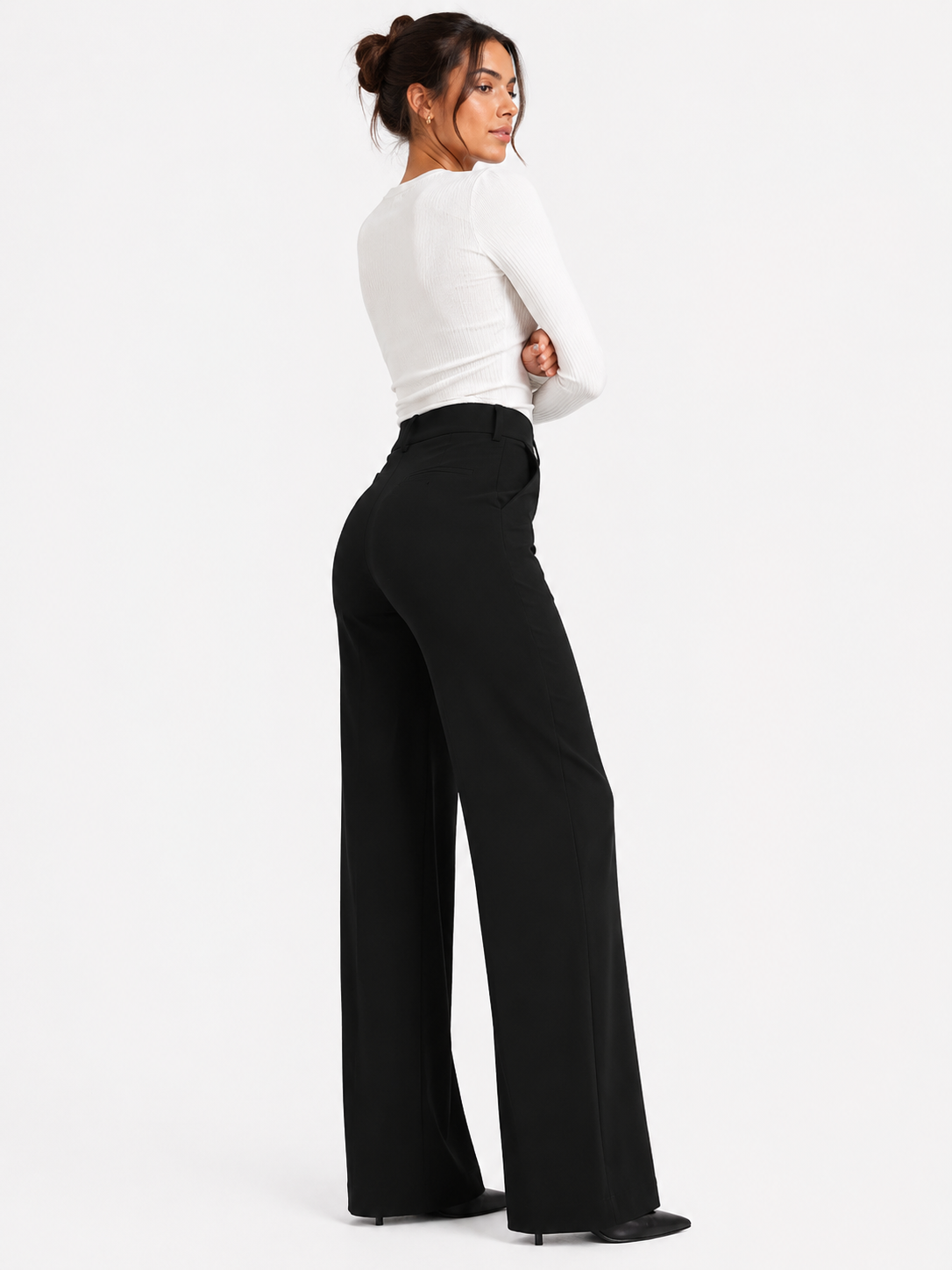 Aria - Pantalón de pierna ancha