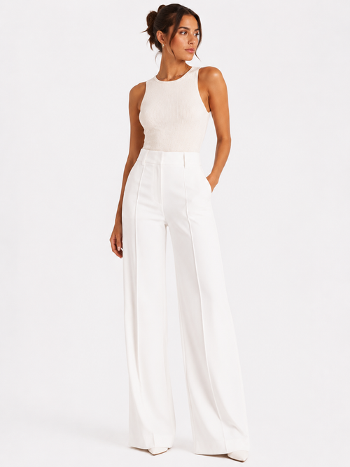Aria - Pantalón de pierna ancha