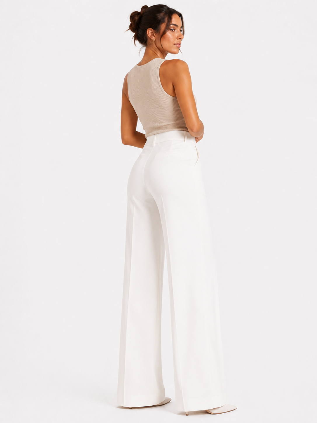 Aria - Pantalón de pierna ancha