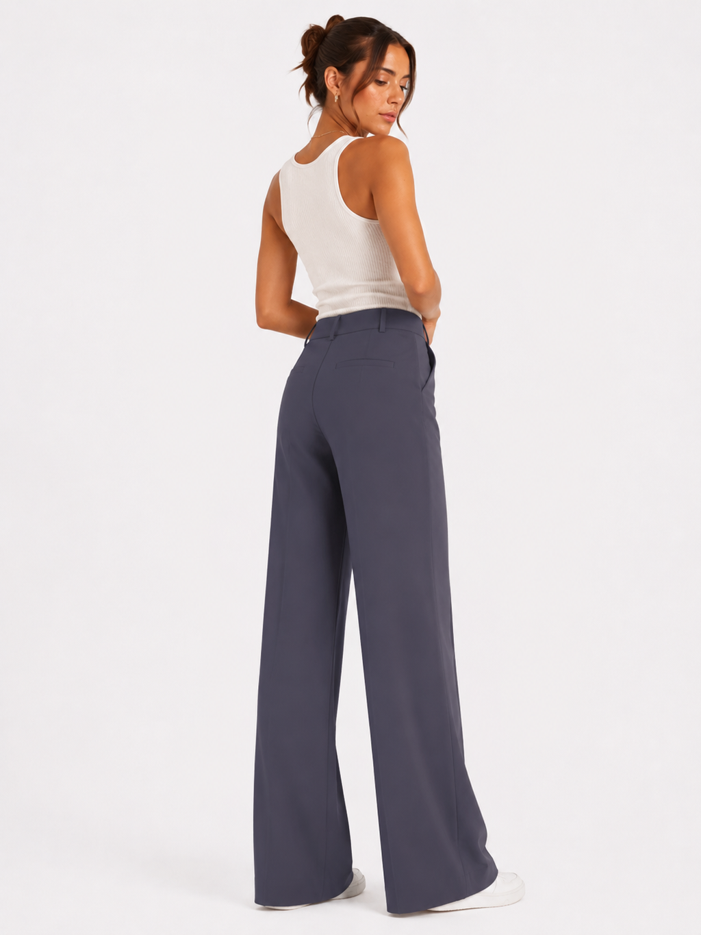 Aria - Pantalón de pierna ancha